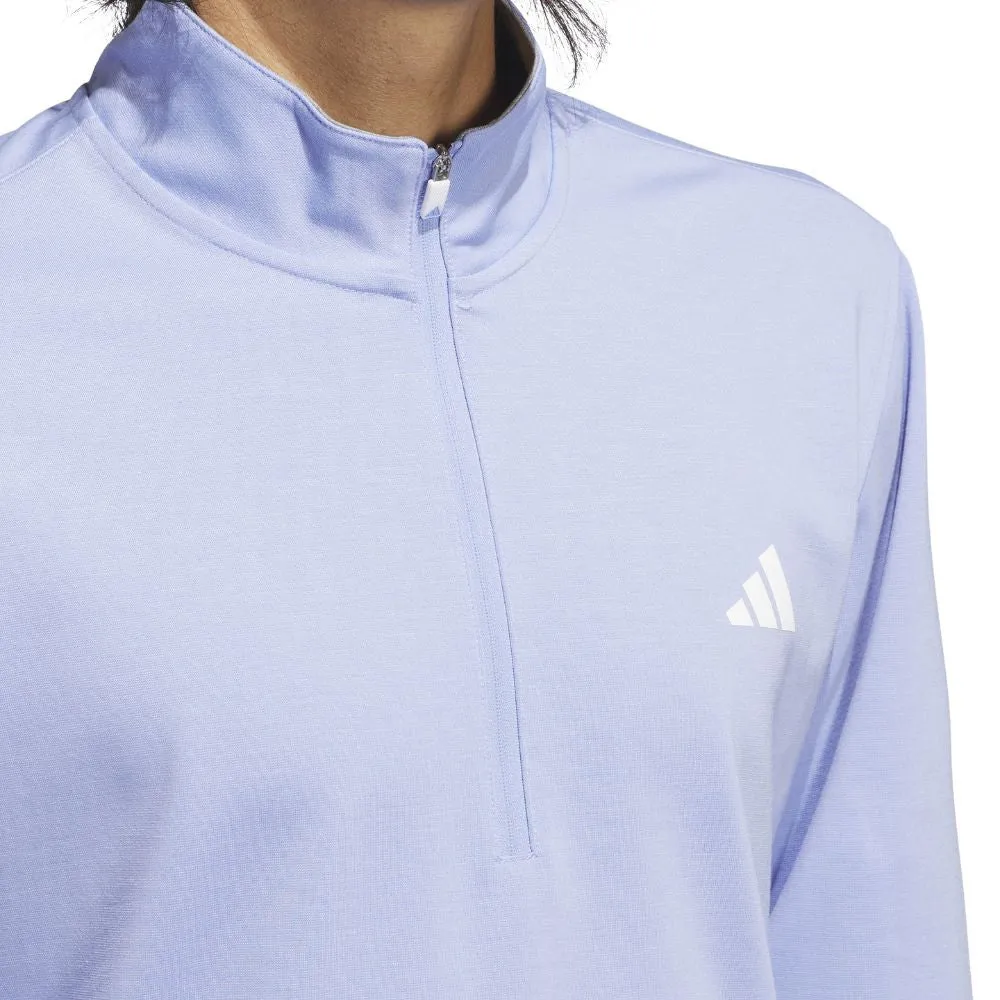 adidas Elevated Mens 1/4 Zip Golf Pullover Top 2024 - IW0500