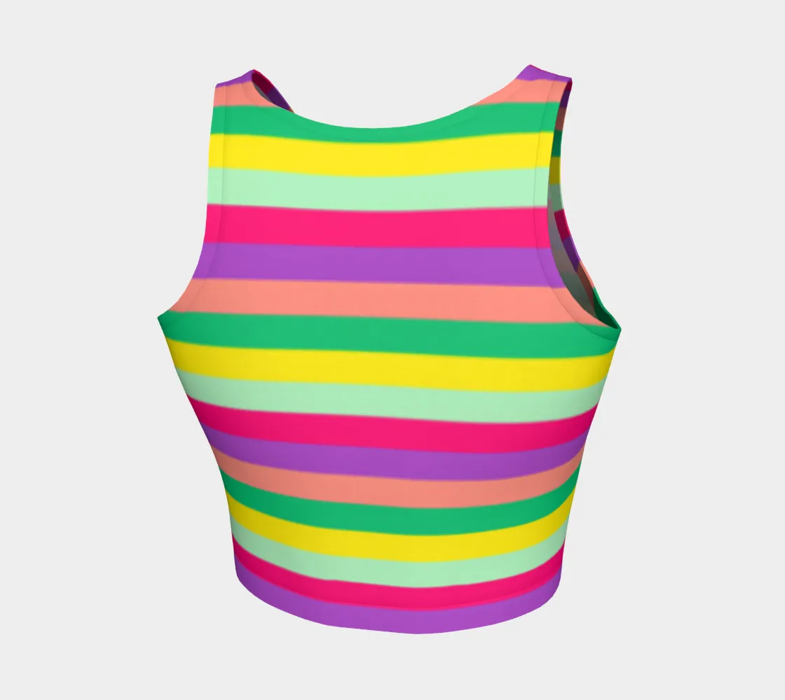 Berry Chic Athletic Crop Top