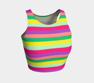 Berry Chic Athletic Crop Top