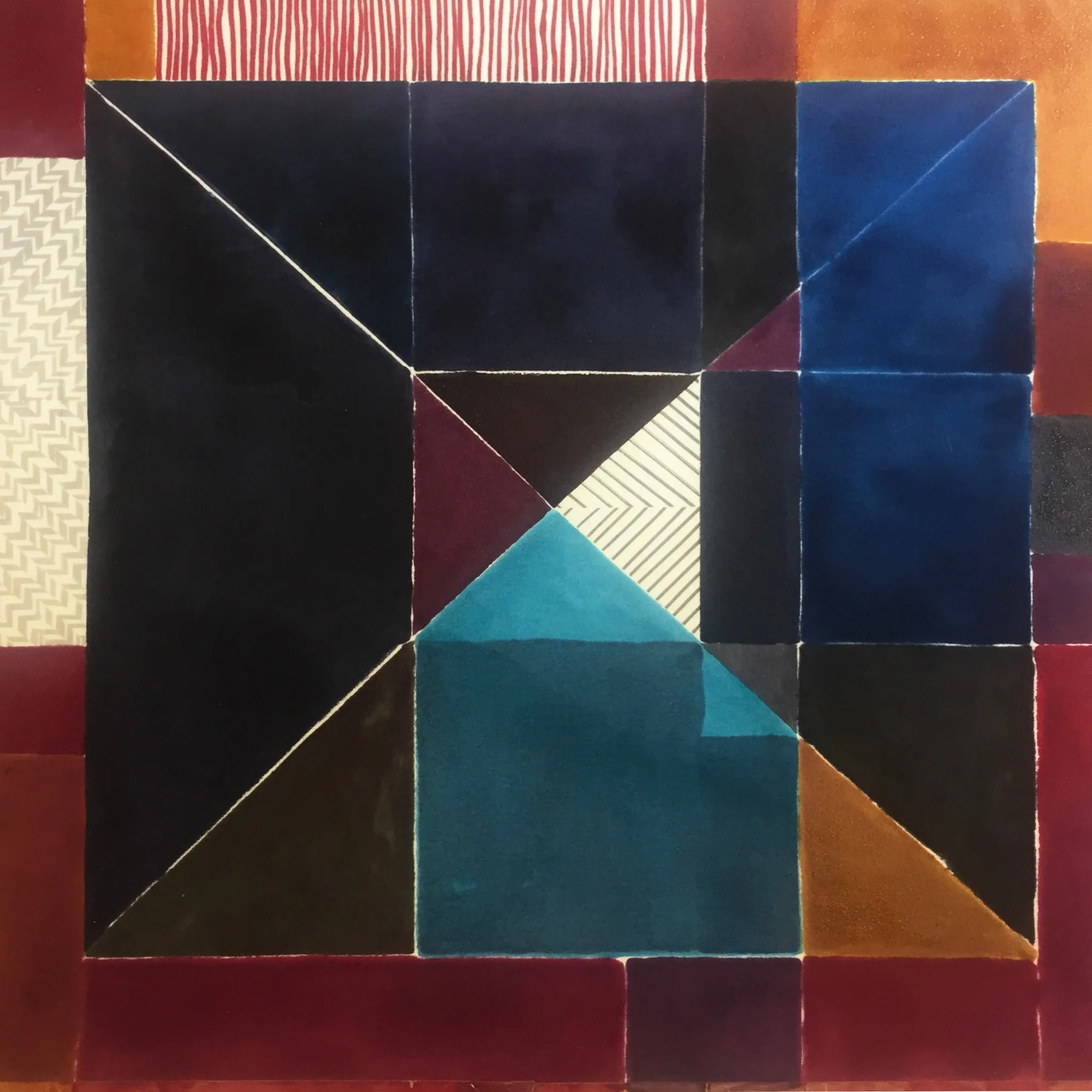 'Colour Block Grid' 2019 - POA