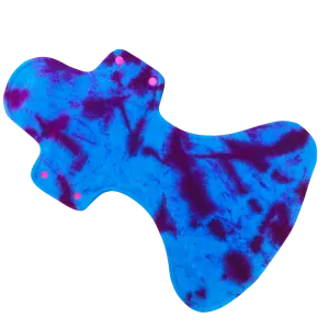Coral Reef  Night Pad Organic Cotton Reusable Period Pad Incontinence Pad