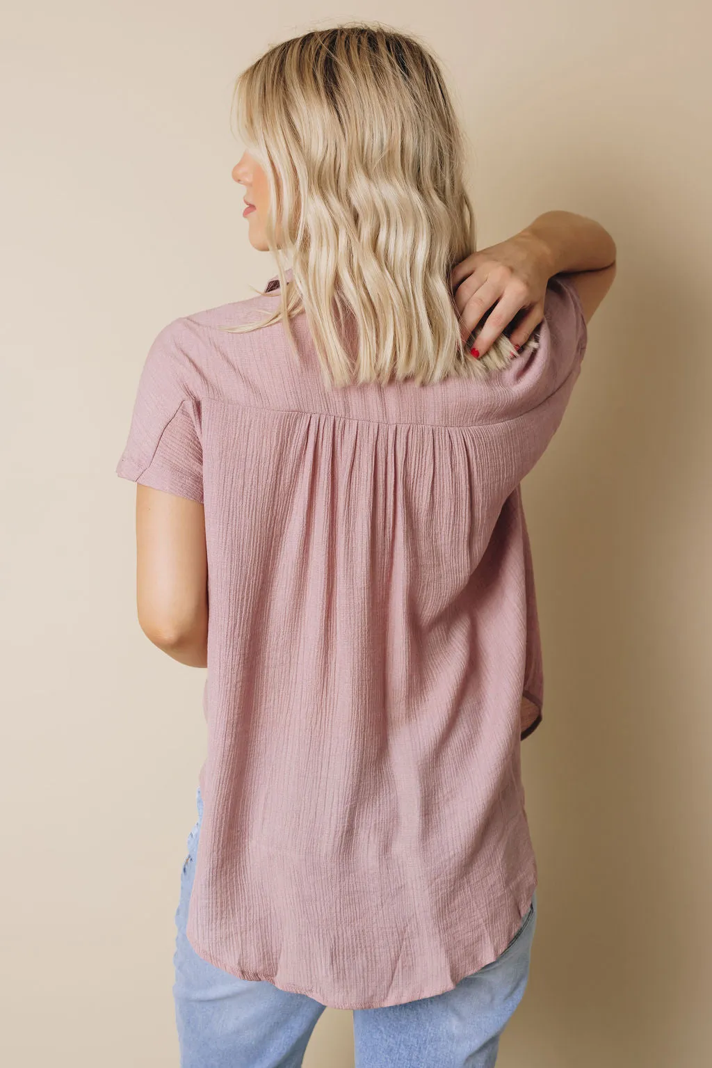 Darcy Short Sleeve Blouse