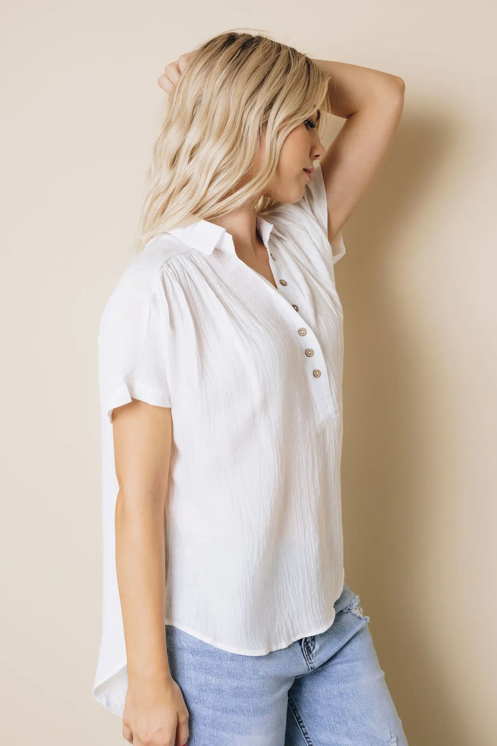 Darcy Short Sleeve Blouse