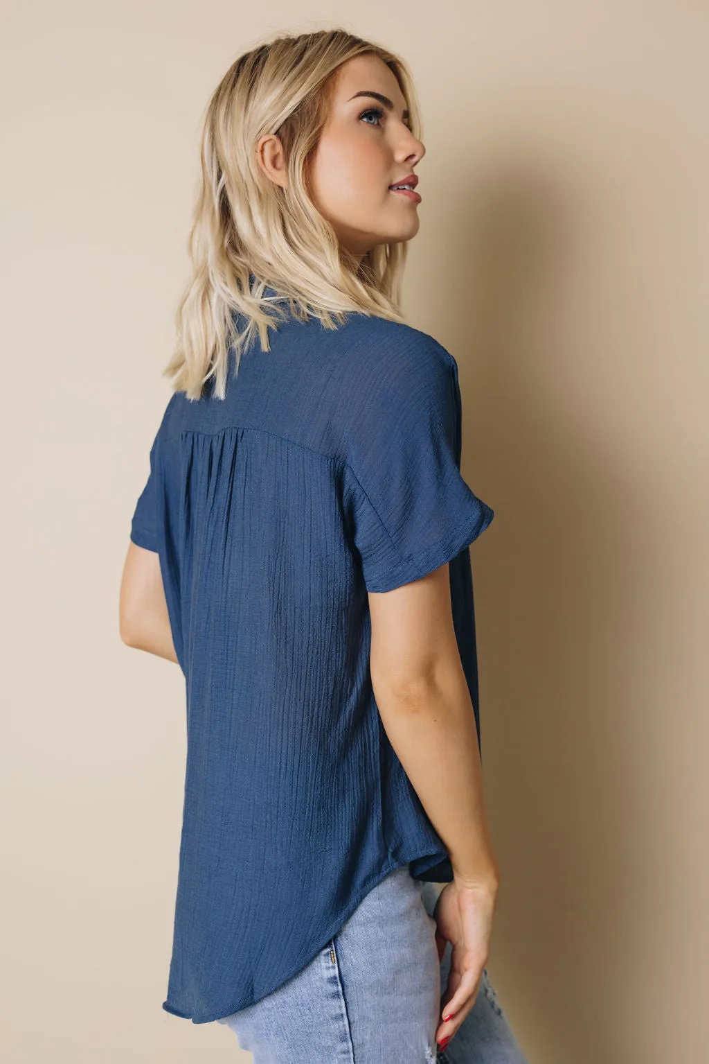 Darcy Short Sleeve Blouse