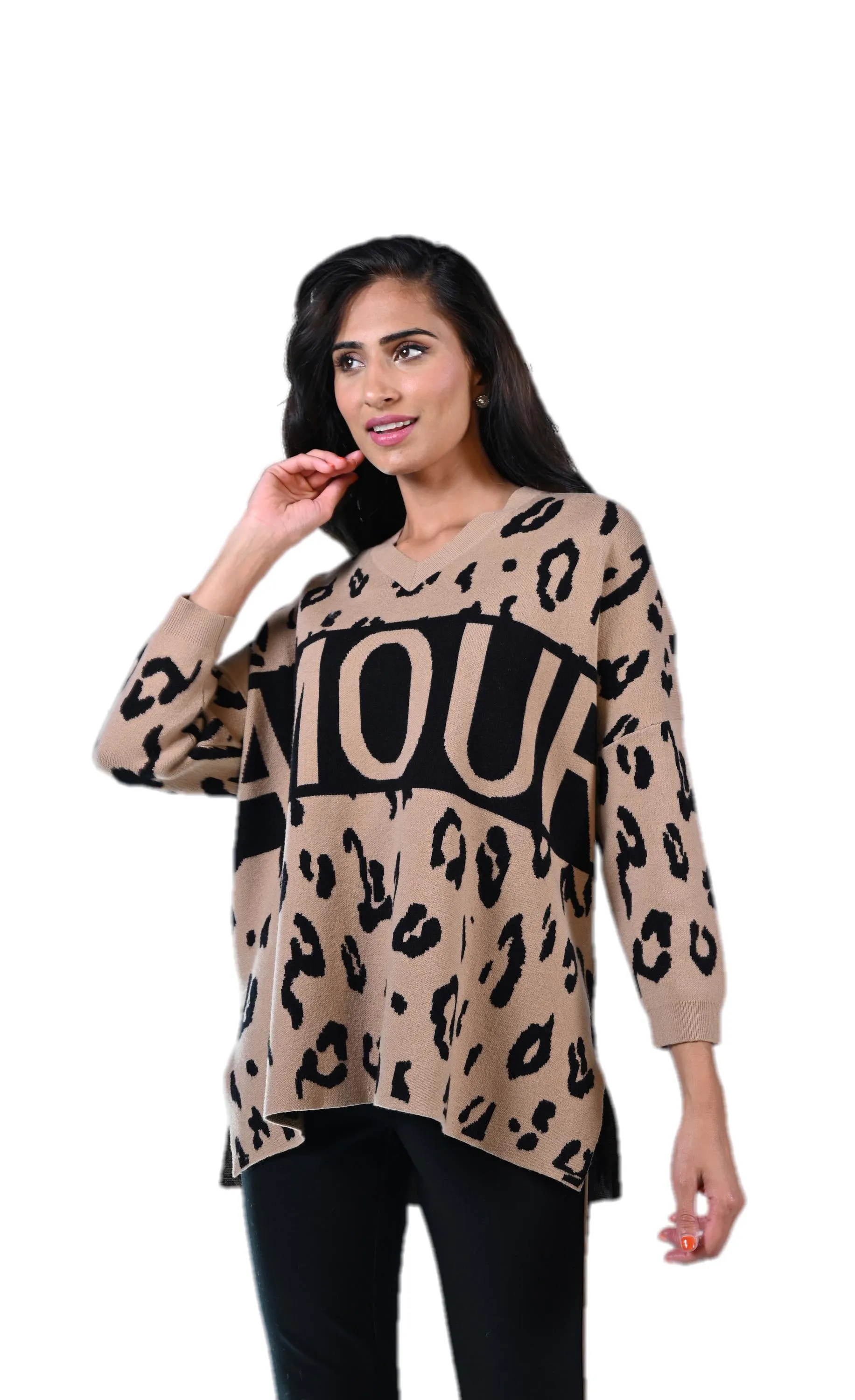 Knit Sweater Style 223415U