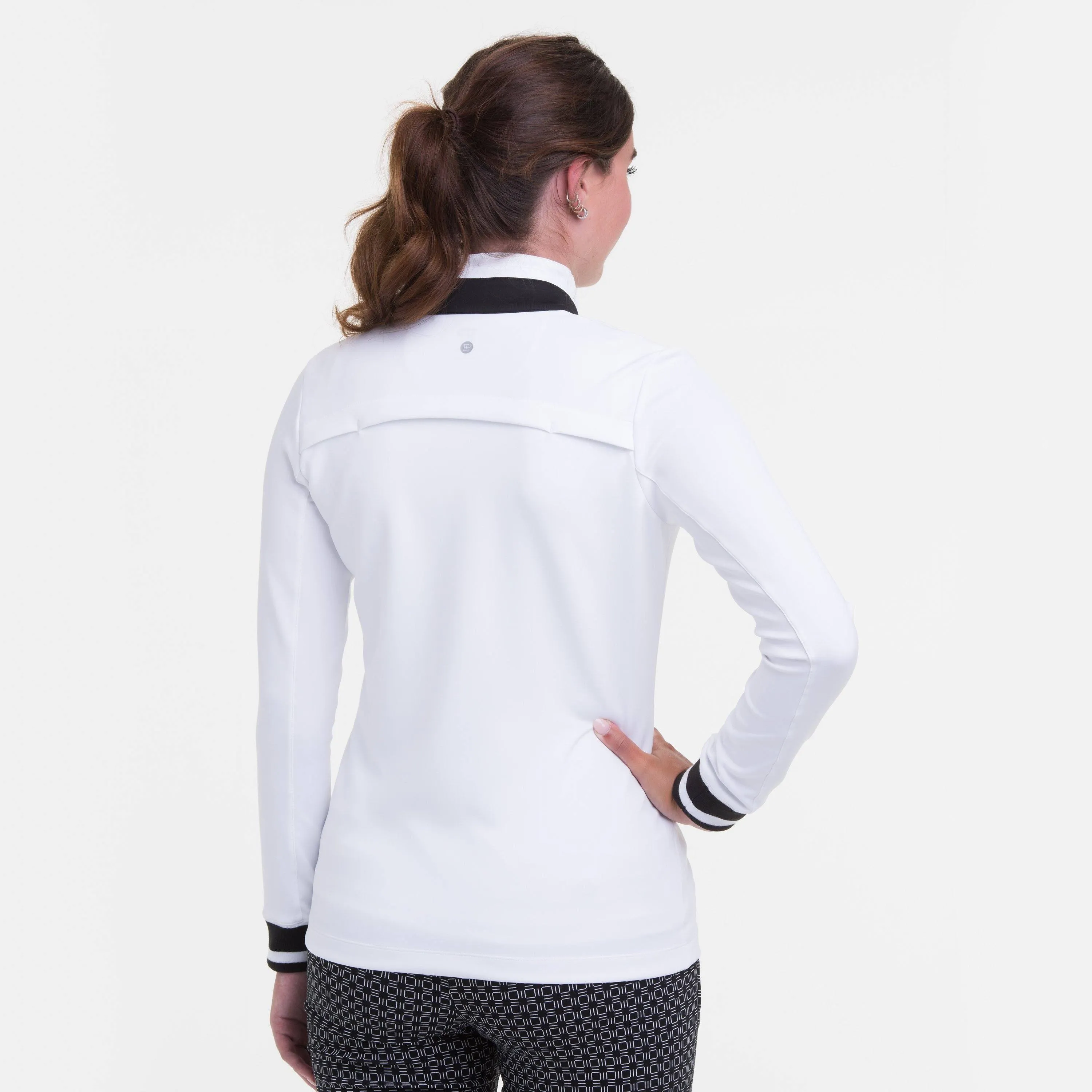 Long Sleeve Contrast Trim Jacket - Sale