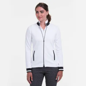Long Sleeve Contrast Trim Jacket - Sale