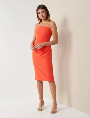 Lucy Strappy Midi Dress