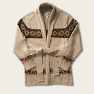 Men's Shawl Collar Wrap Sweater
