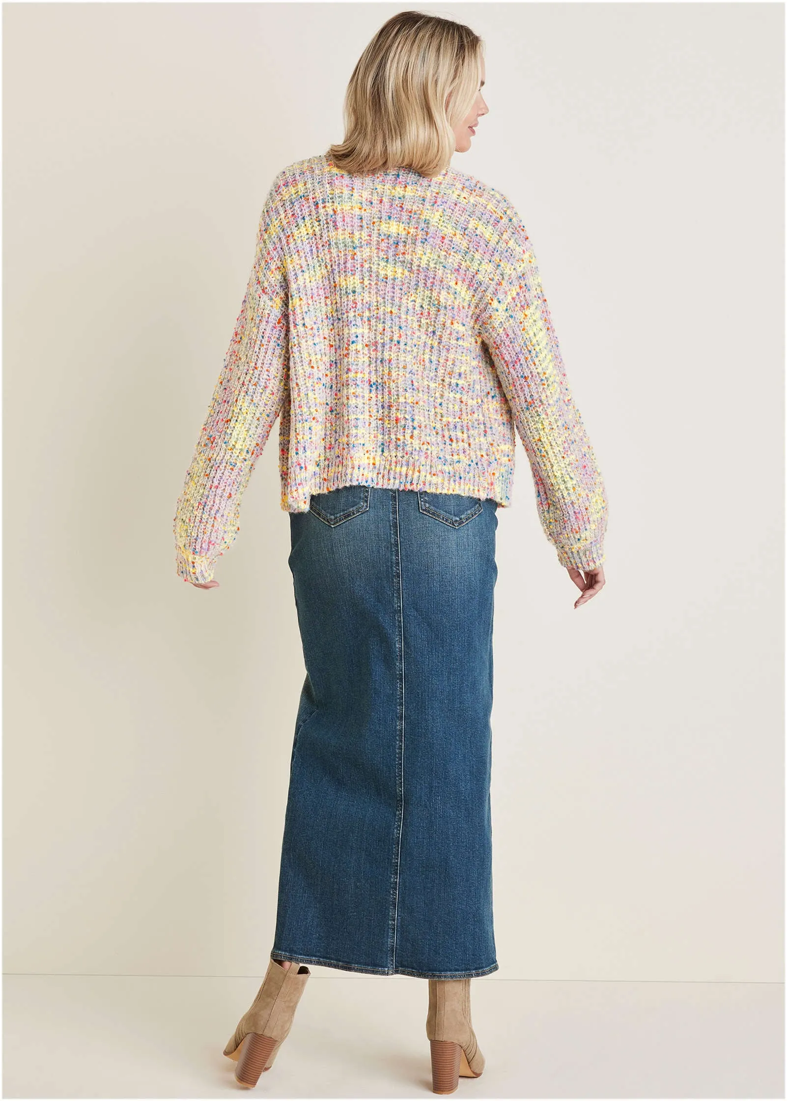 Multi Color Cardigan - Multi