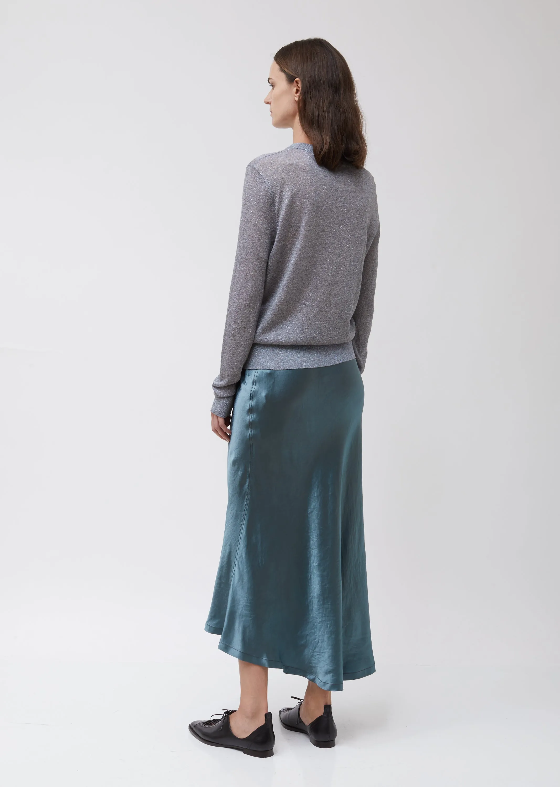 Pierre Lurex Melange Crewneck Sweater