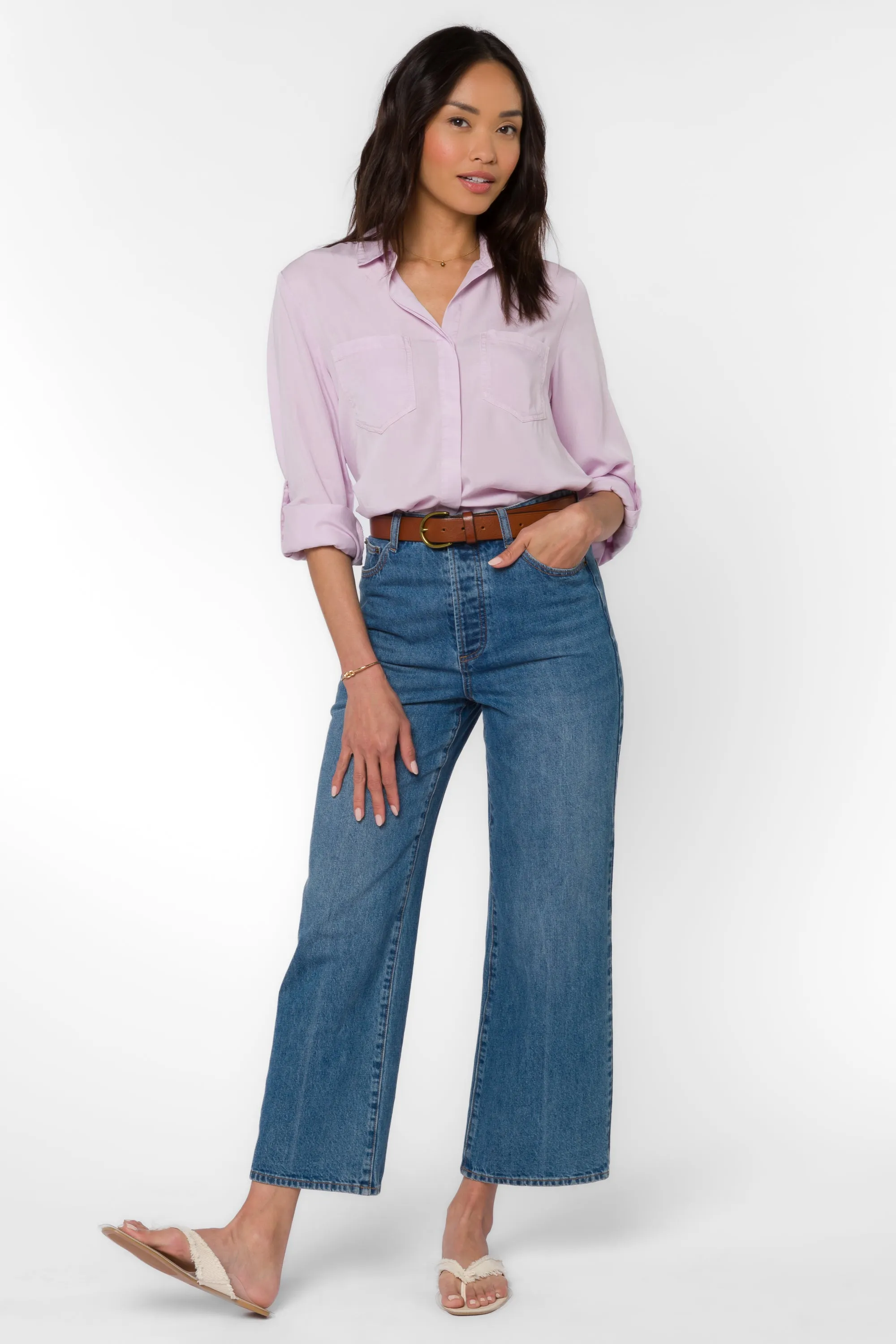 Riley Pastel Lilac Shirt