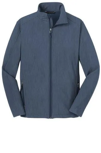Soft Shell Jacket- Men's (Navy Heather)