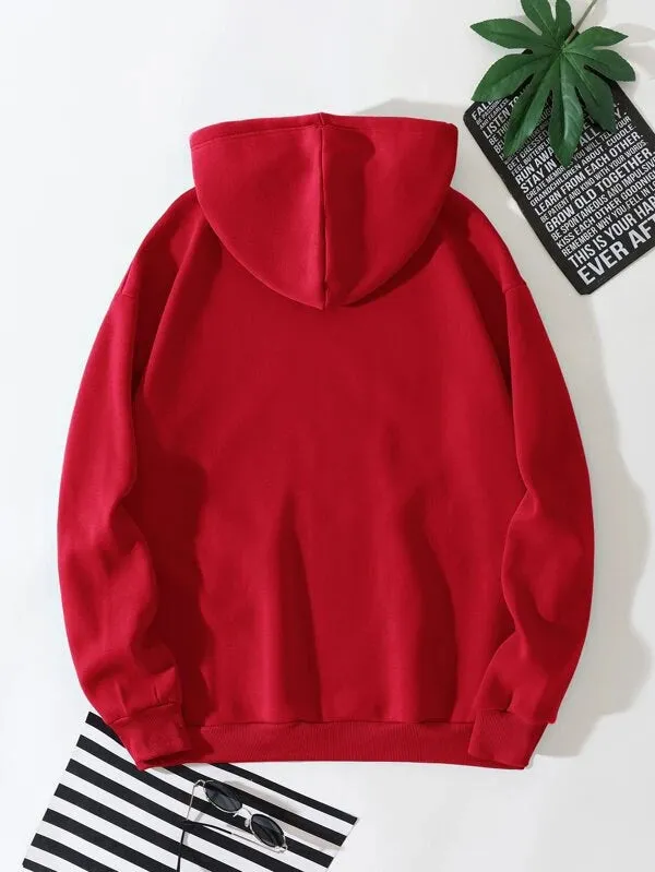 SXV  'LOS ANGELES’ Printed Cool Aesthetic Sweatshirt Hoodie
