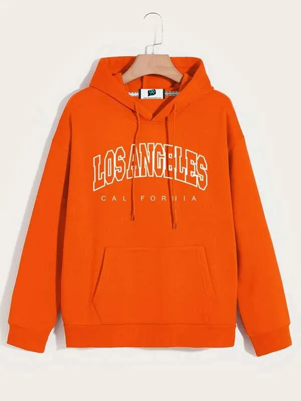 SXV  'LOS ANGELES’ Printed Cool Aesthetic Sweatshirt Hoodie