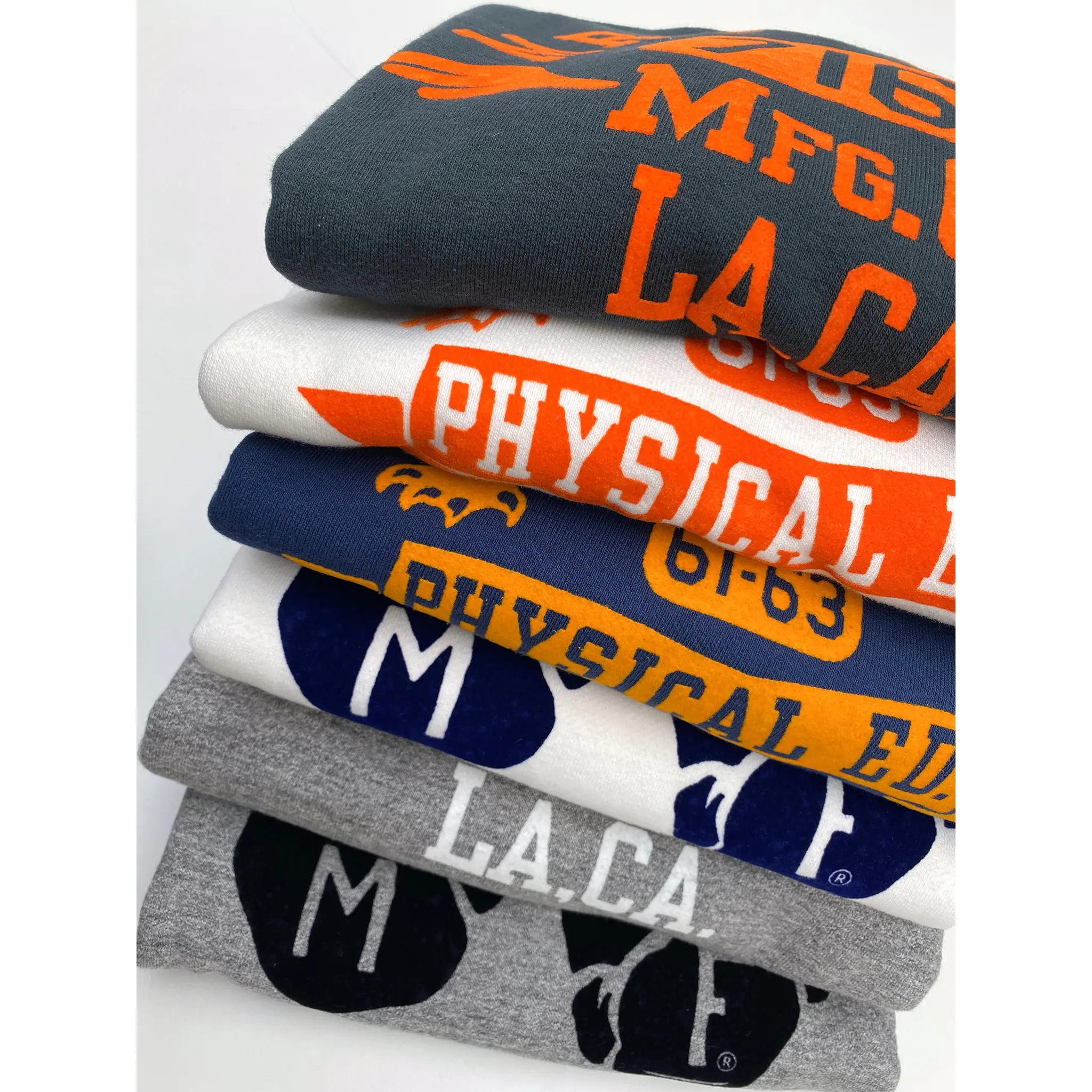 The Medalist Sweatshirt - White "Panther" Flock Print